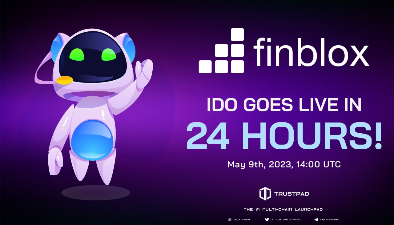 Finblox 将在不到24 小时内在TrustPad 上发布！ - 区块链游戏每日新闻- P2E Game