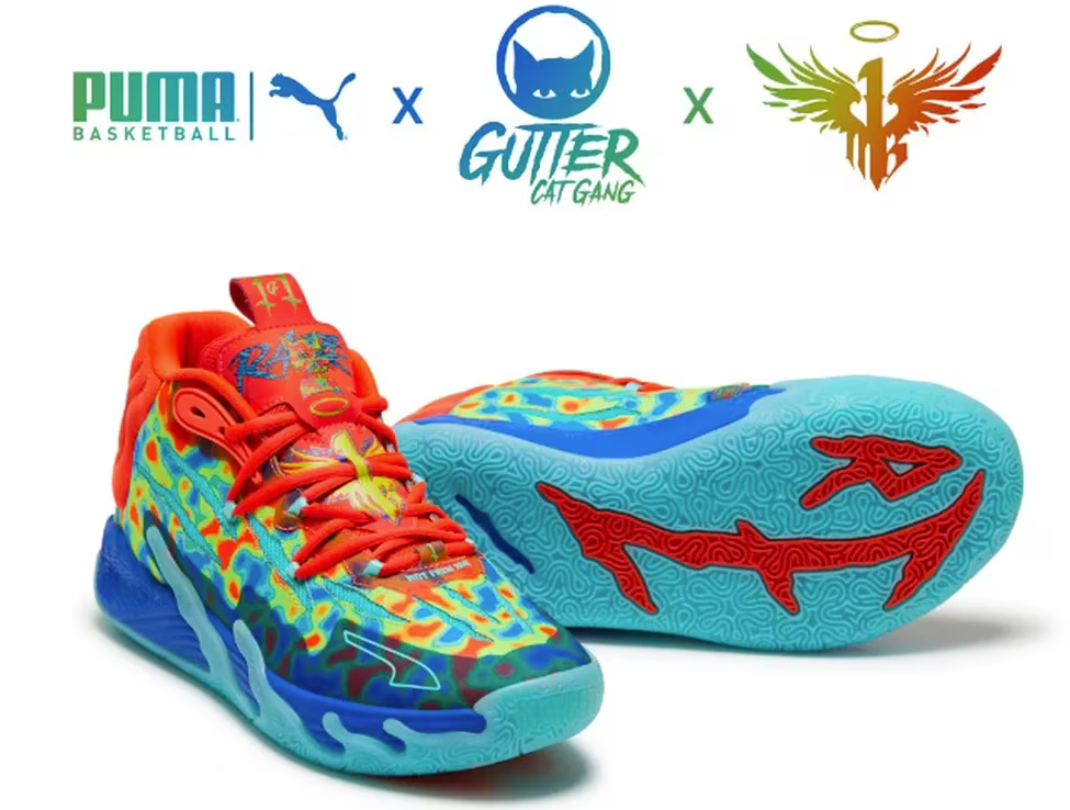 Puma Gutter Cat Gang y LaMelo Ball se unen para lanzar las zapatillas NFT Block Game Daily News P2E Playtoearn Crypto Games Crypto Games List