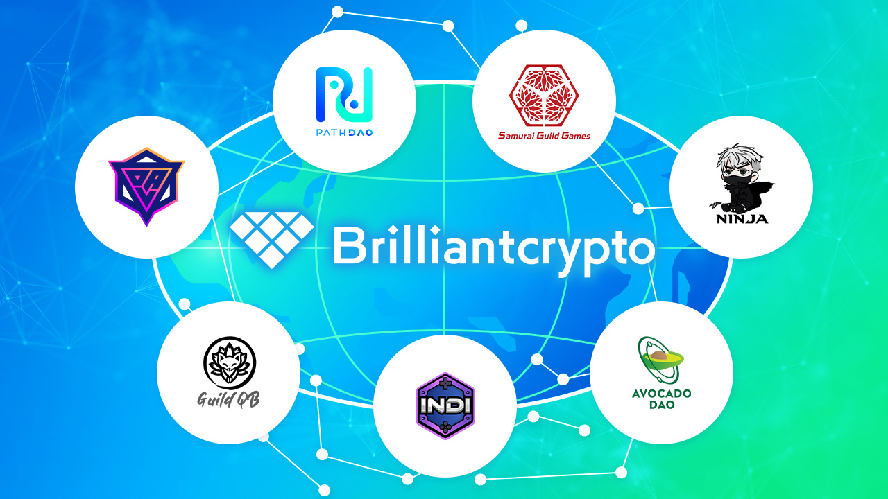 COLOPL Group Blockchain Game Company Brilliantcrypto объявляет о  партнерстве с 7 организациями гильдий / DAO по всему миру - Block Game  Daily News - P2E - Playtoearn | Crypto Games | Crypto Games List